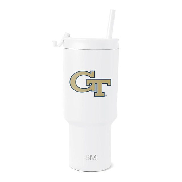 Simple Modern Officially Licensed 30oz Tumbler with Flip Lid and Straws | Insulated Cup Stainless Steel | Gifts for Men | Trek Collection