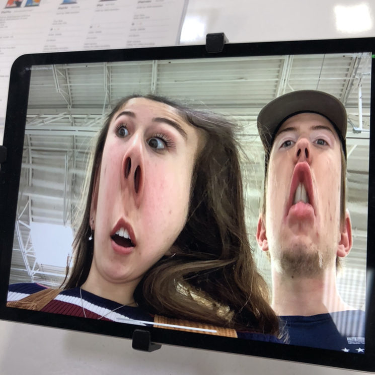 We are never not being silly together.