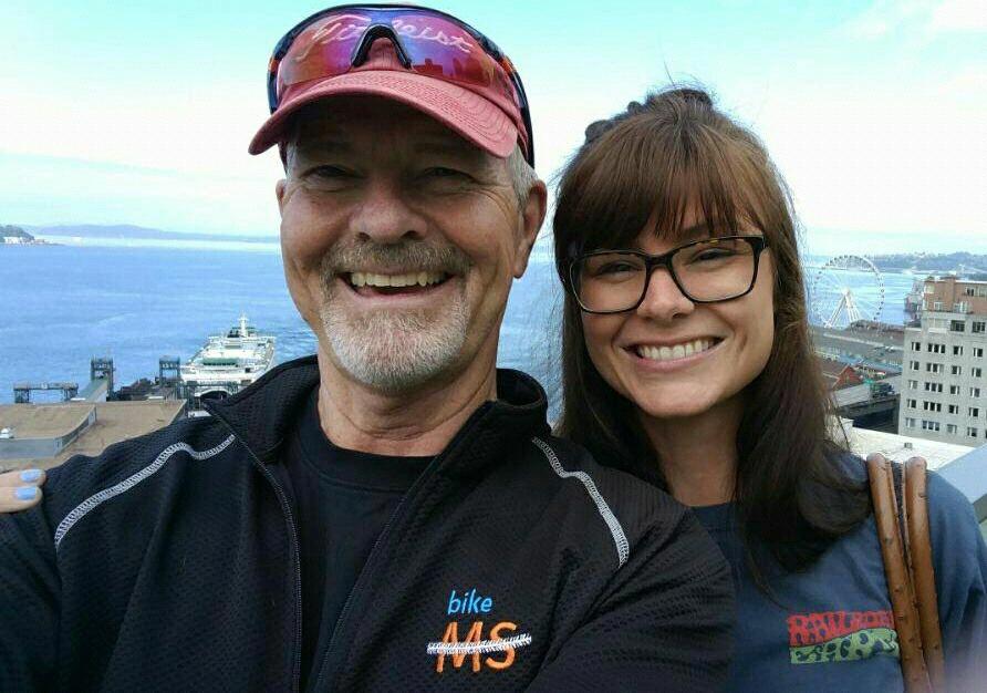 Papa Springston’s first trip to Seattle.