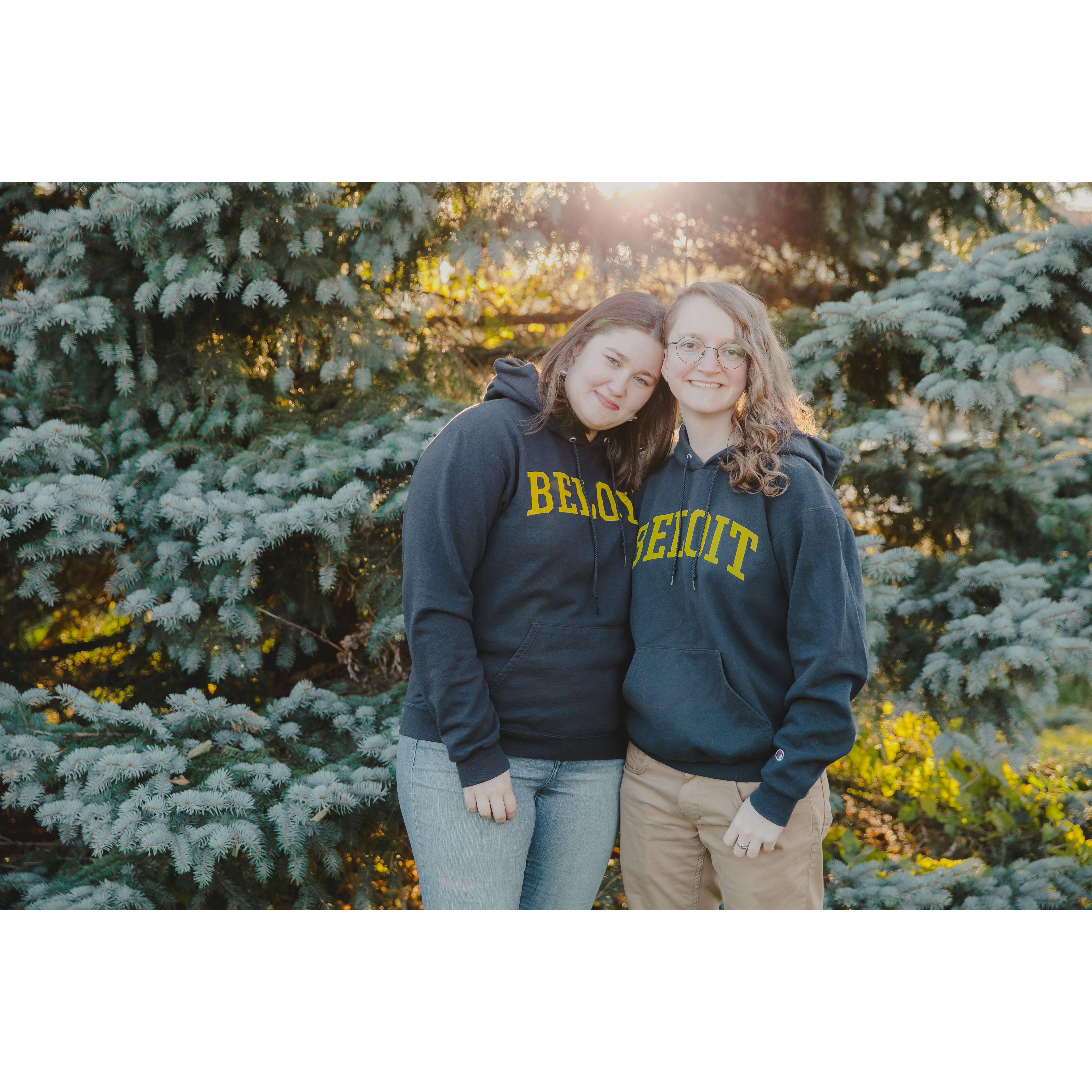 Engagement photos
We met as roomates at Beloit College!