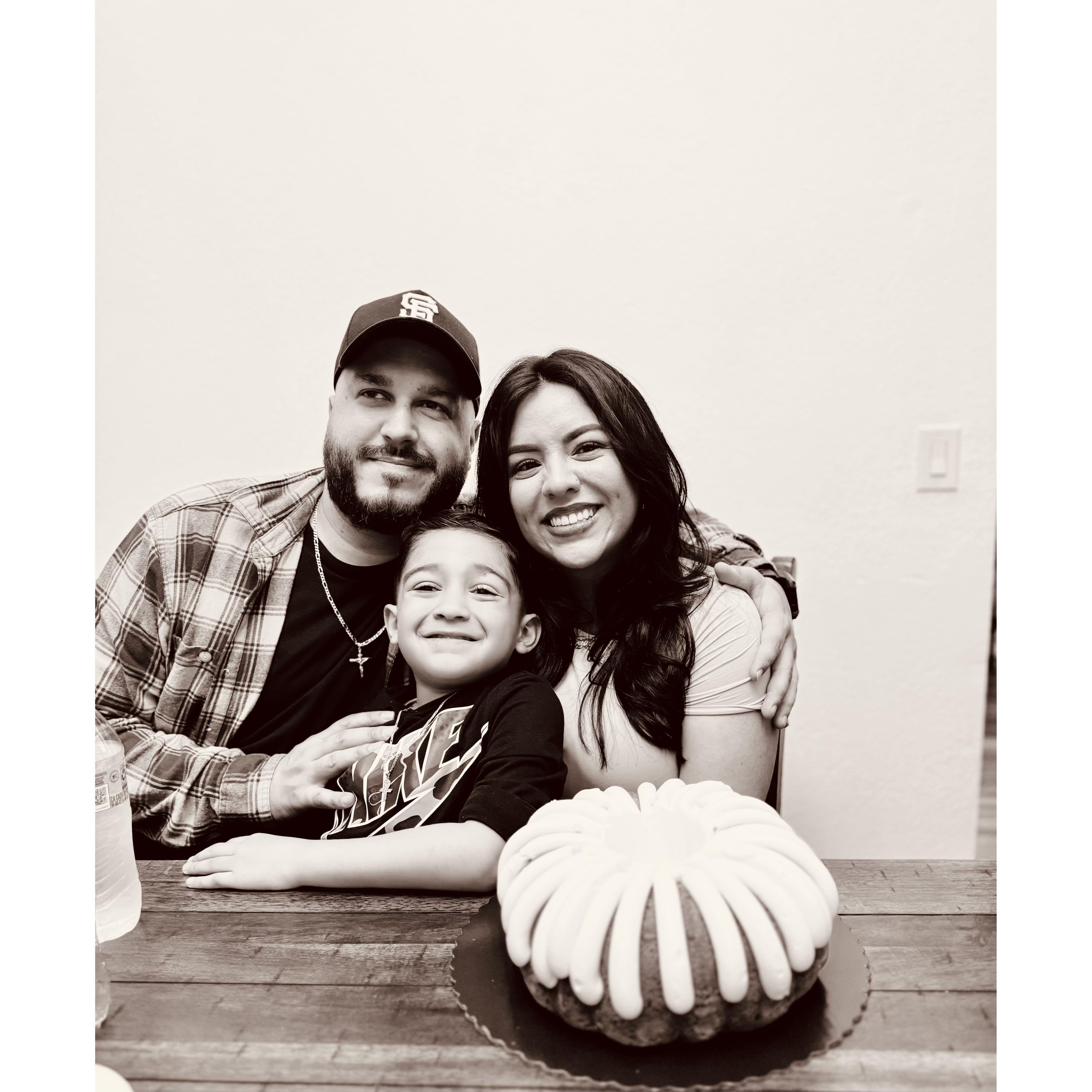 Our little family #Partyof3