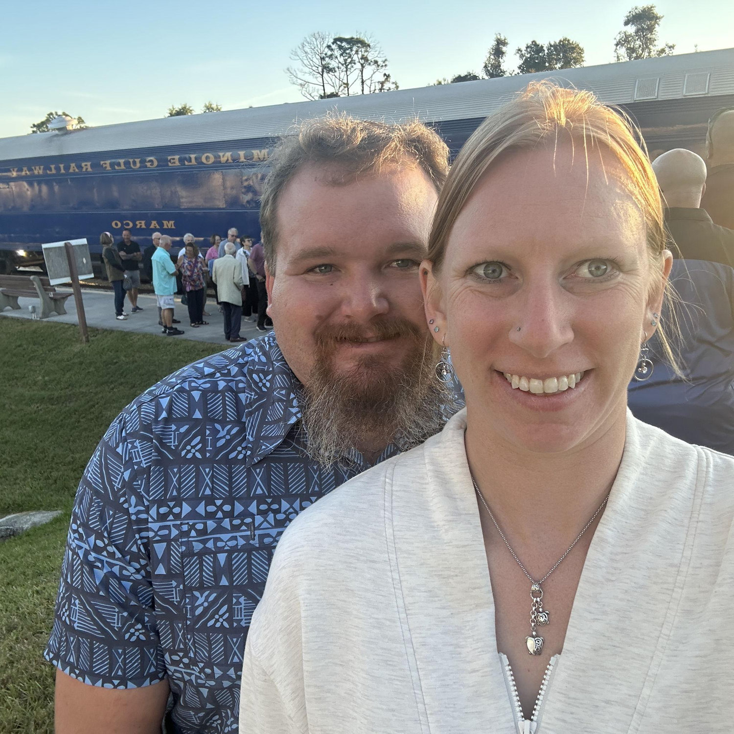 Murder Mystery train ride.