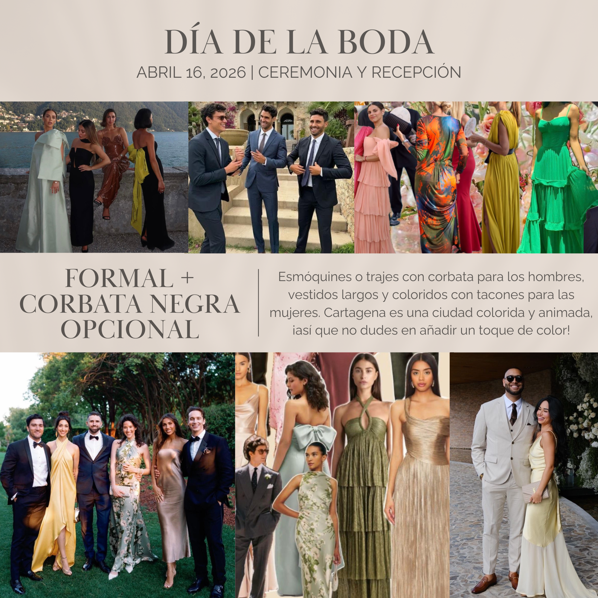 Día de la Boda | Abril 17, 2026