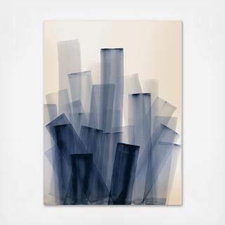 Blue Pallet Canvas Print