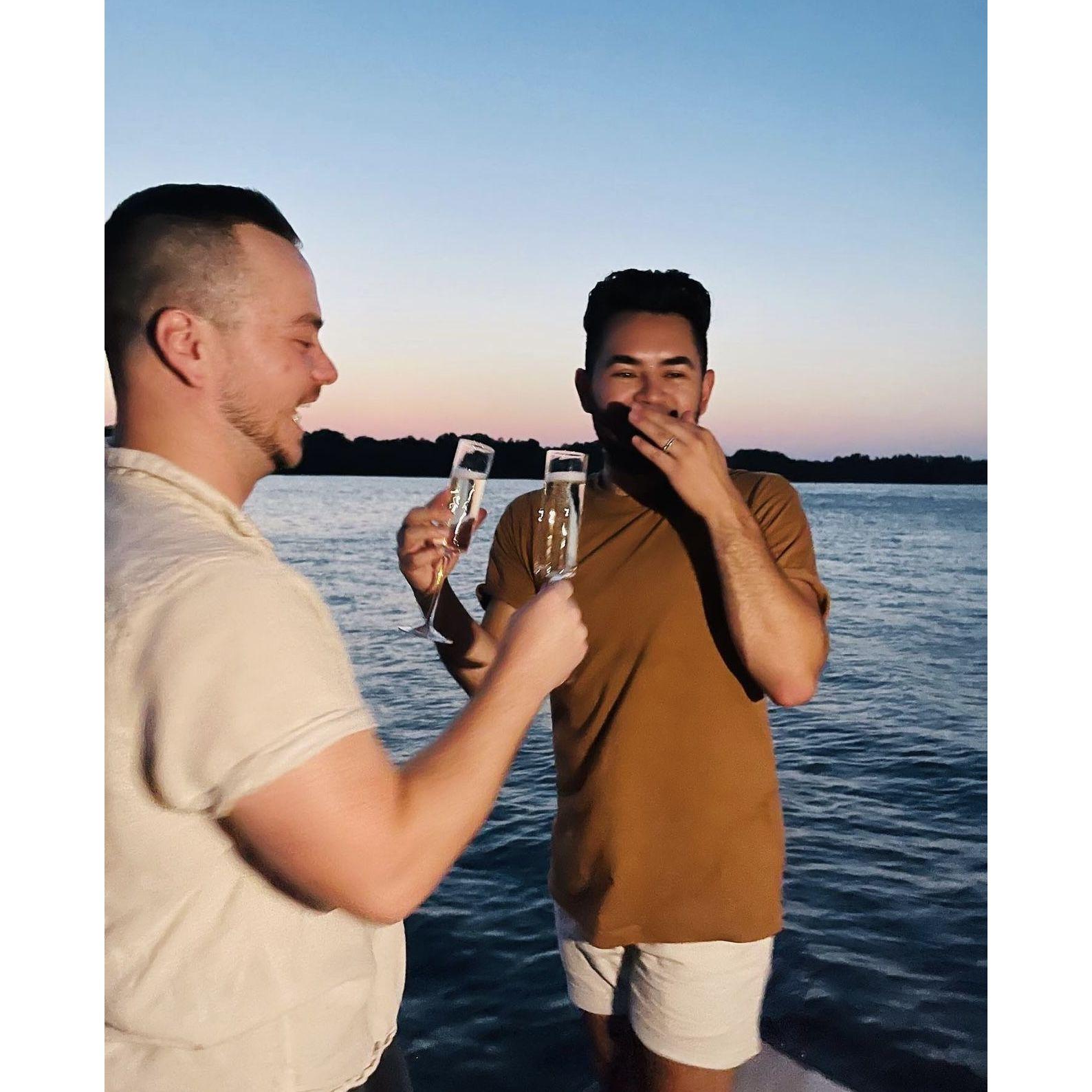 the day we got Engaged