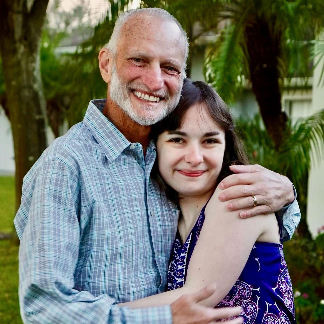 Katie Jane and Uncle Brian Pearlman