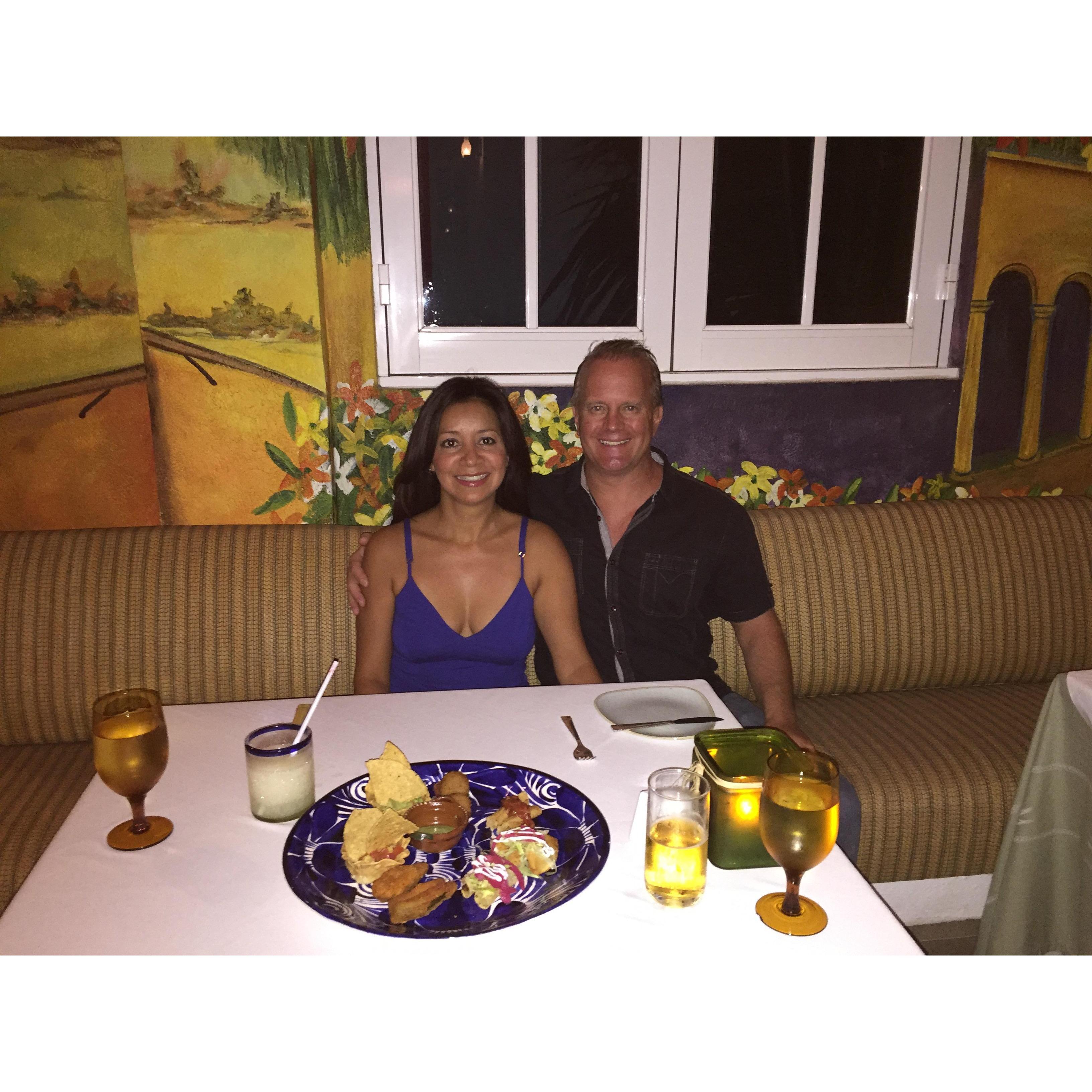 Dining in Cancun
