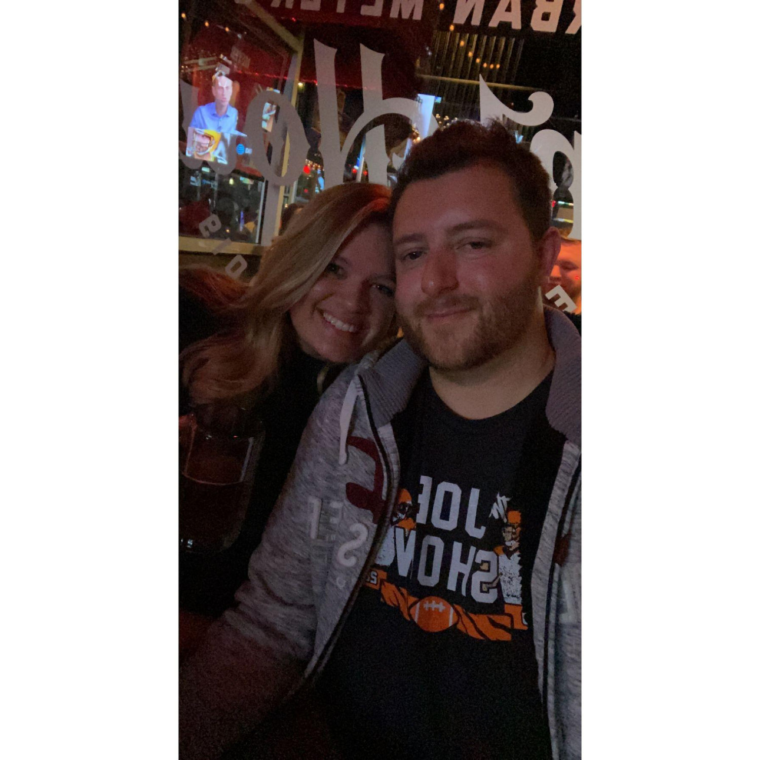 Our very first picture together in October of 2020!