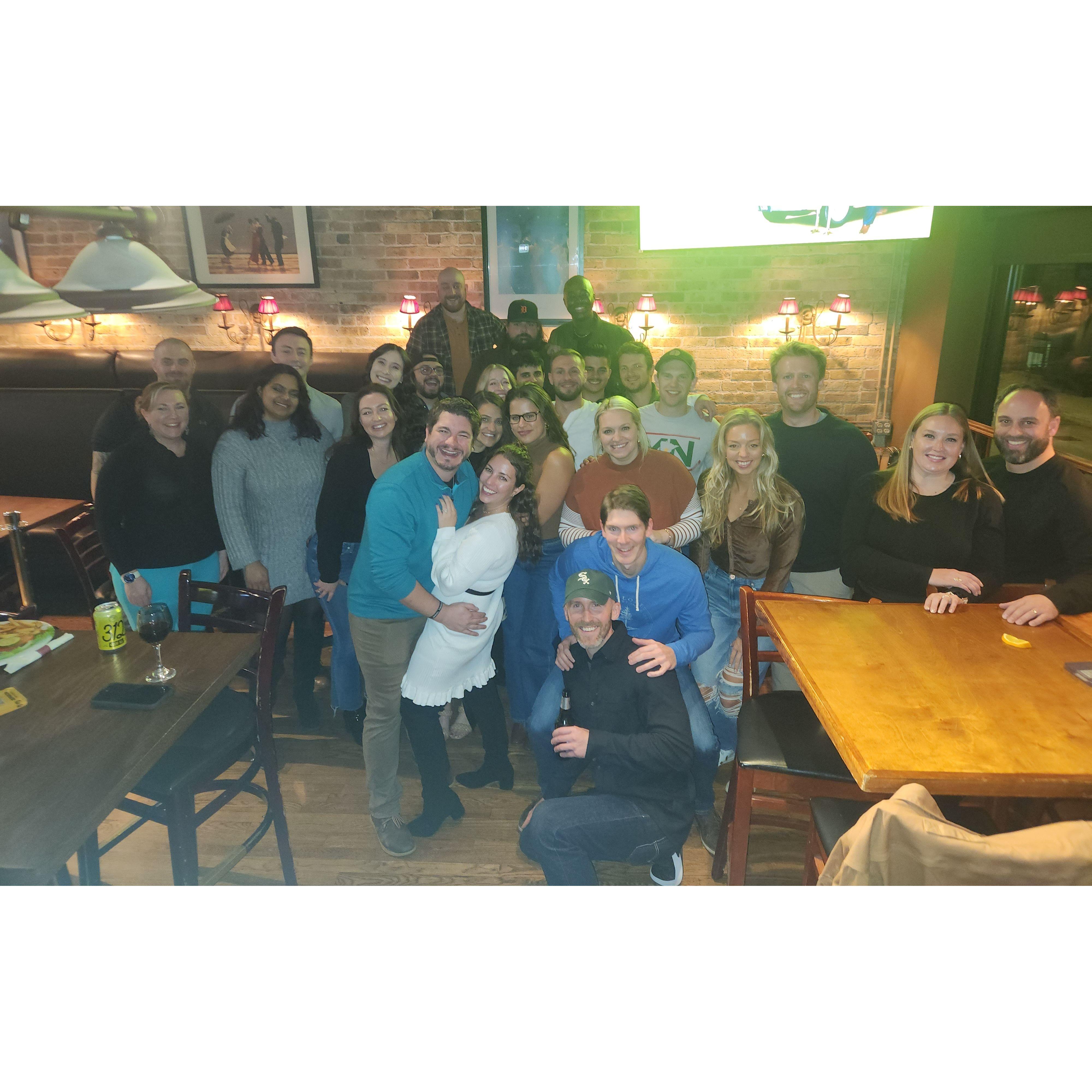 Thanks to the support and love from these folks!
