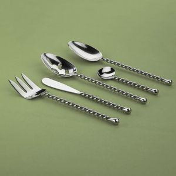 Gourmet Settings - 5-Pieces Hostess Silverware Set
