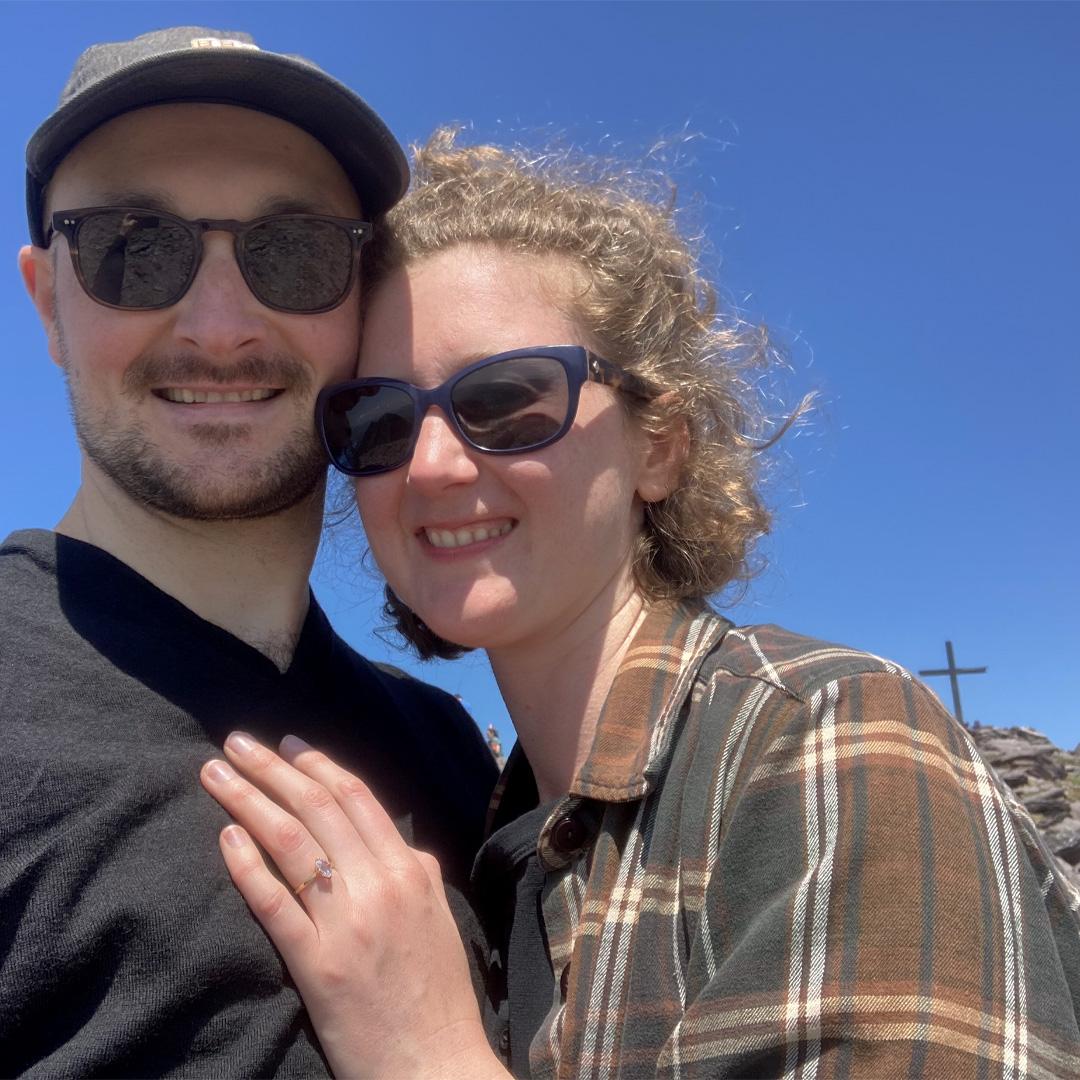 Engaged on Carrauntoohil, Co. Kerry, Ireland, June 3, 2023