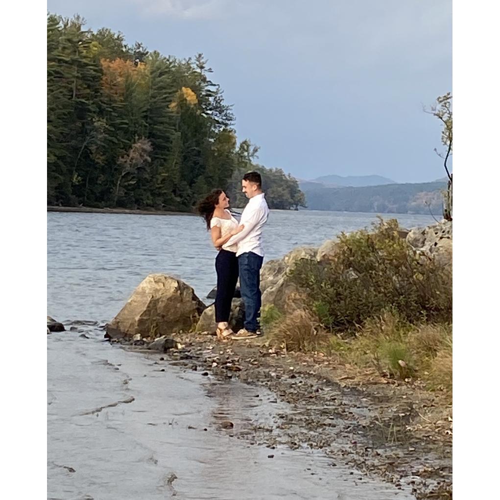 Schroon Lake Engagement Photo Shoot, 2020