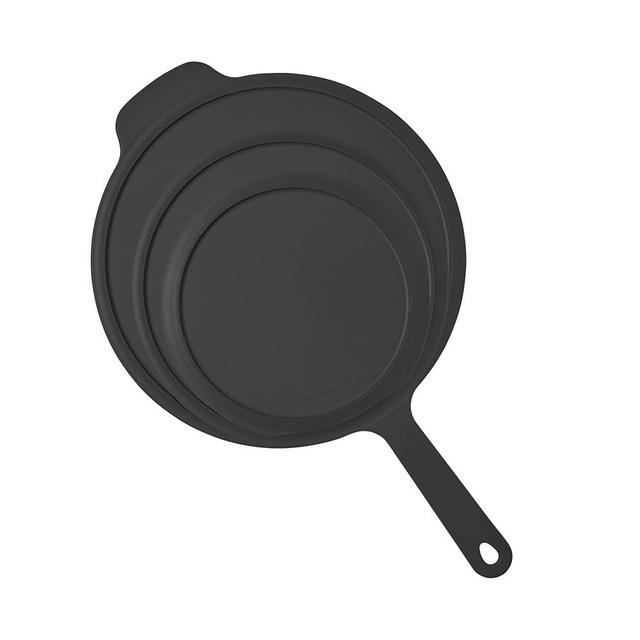Made In Cookware - Frying Pan Silicone Universal Lid - 9 in 1 Design Fits Multiple Pans - Oven Safe 400F - Graphite