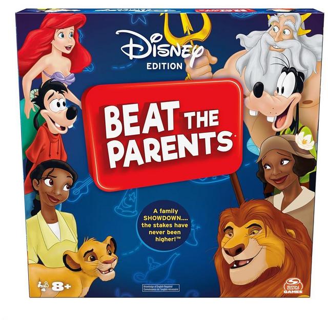 Beat The Parents Disney Edition Board Game | Kids vs. Parents Family Board Games | Fun Games| Family Games | Disney Gifts | Games for Kids Ages 8+
