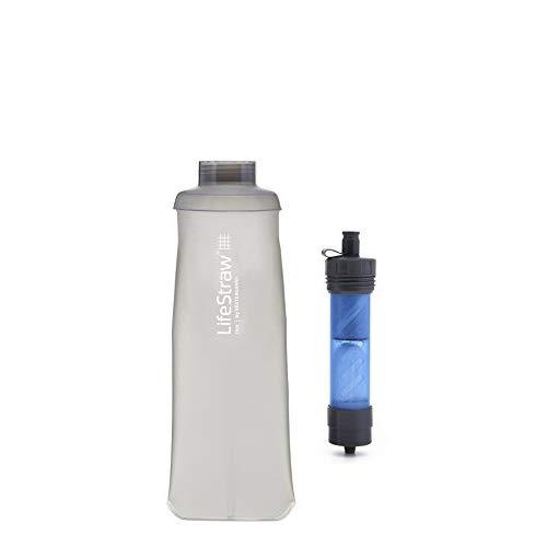 LifeStraw Flex Multi-Function Water Filter System with 2-Stage Carbon Filtration for Hiking, Camping and Emergency Preparedness