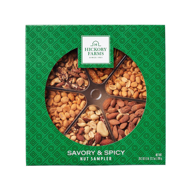 Hickory Farms Savory & Spicy Nut Sampler, 28.02 oz