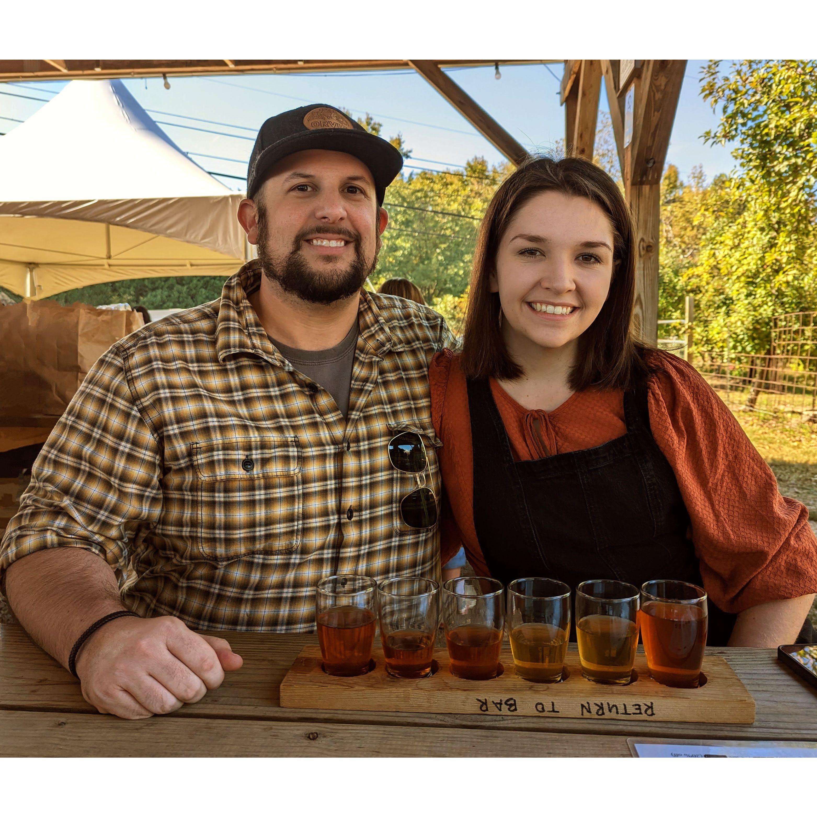 Windy City Orchard, then Tarin showed Hank around Winthrop