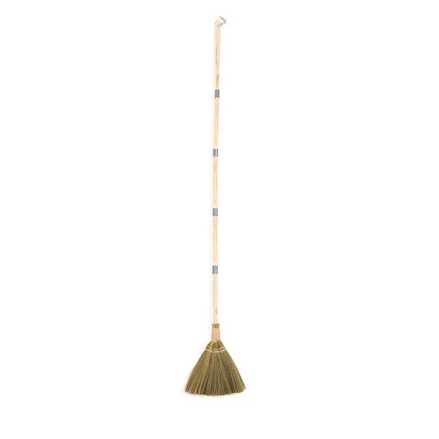 TTS For Home Vietnamese Soft Broom 75in - Whisk Broom- Long Handle Broomstick for House, Garage, Office, Lobby Room, Kitchen, Wedding Broom