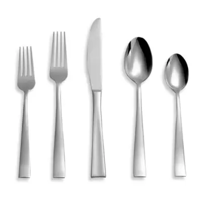 Cambridge® Arden Satin 20-Piece Flatware Set (Two Sets)