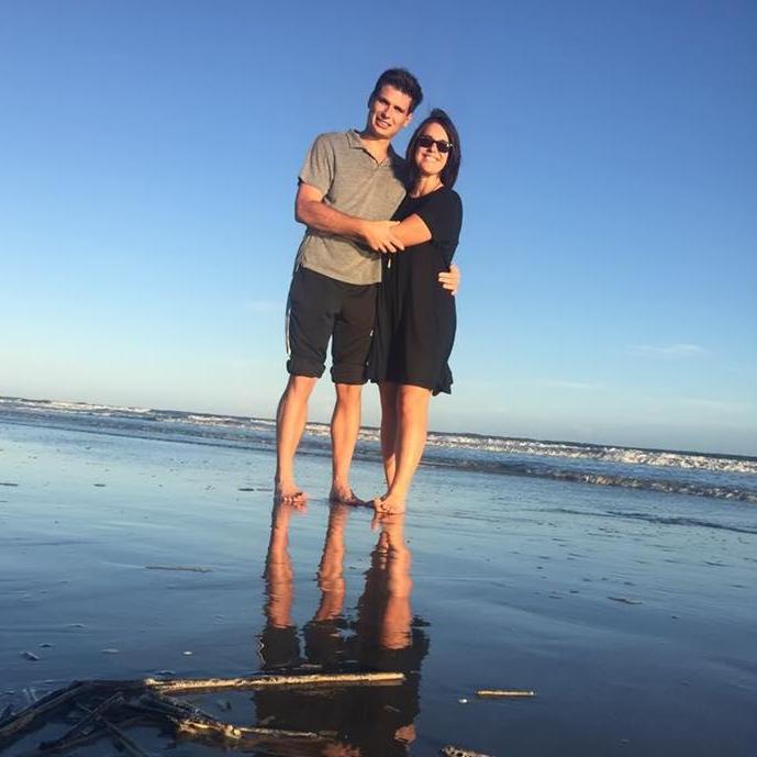 Sullivan's Island Beach in fall, 2015