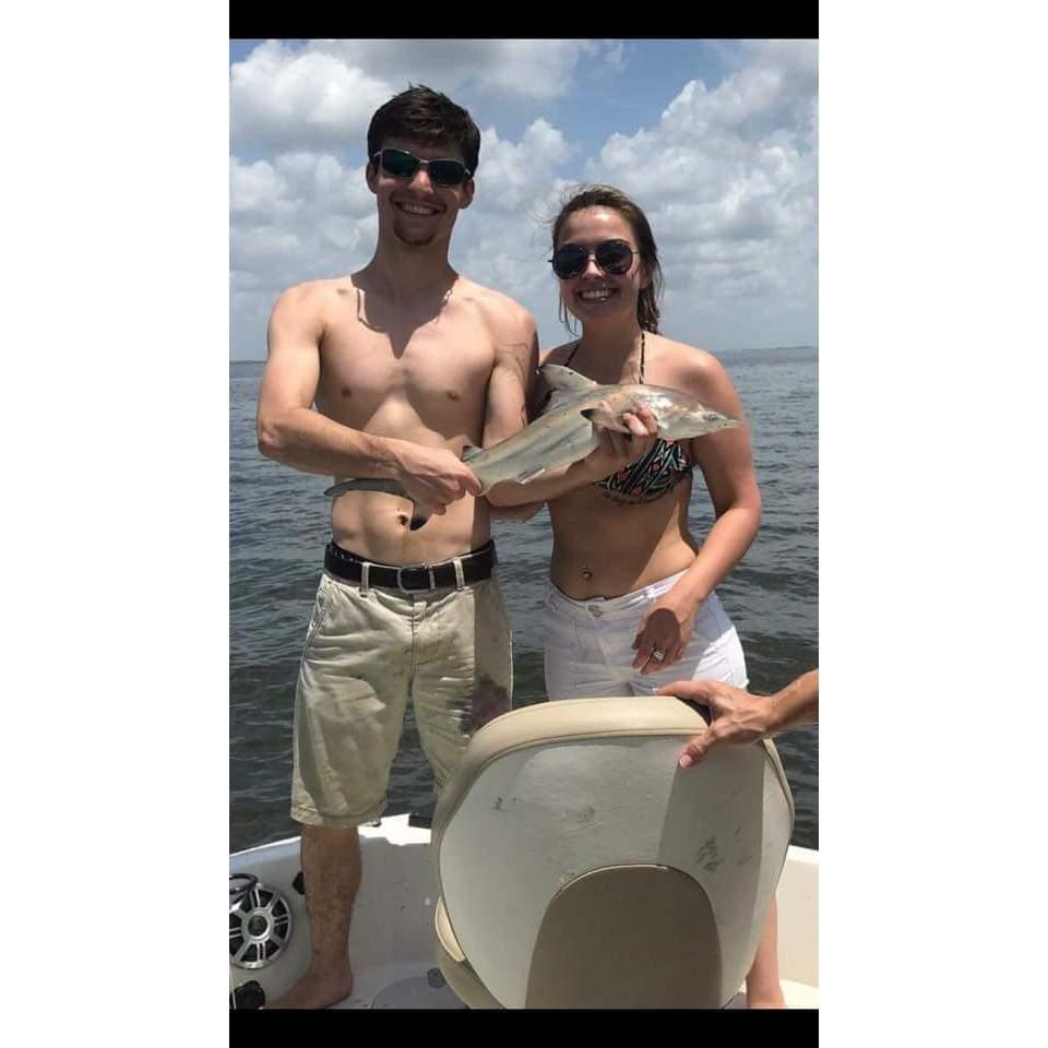 One of our first fishing trips together. Brittany handled it much better than anyone expected.