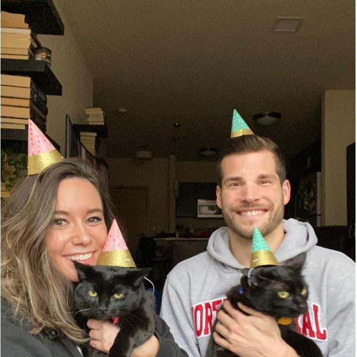 If you know anything about us, it's that our cats are our whole entire world.