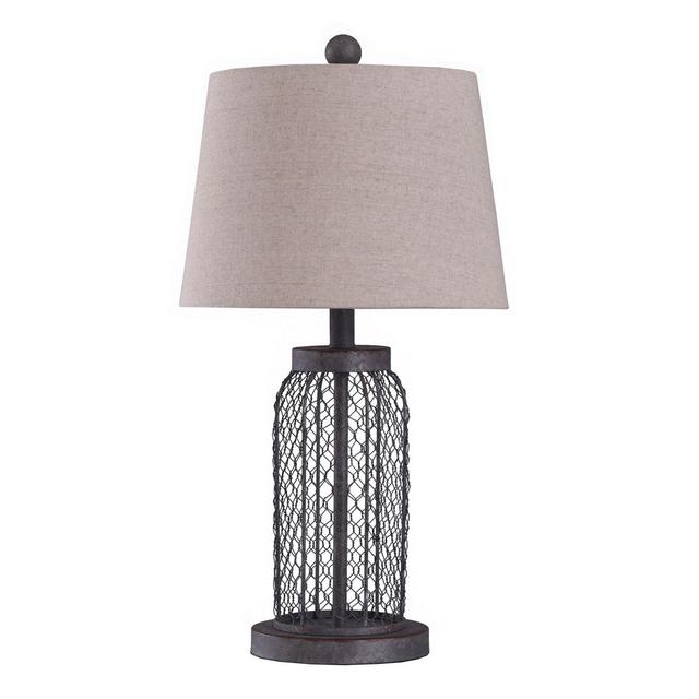 Bee & Willow™ Home Baiter Table Lamp in Black with Shade