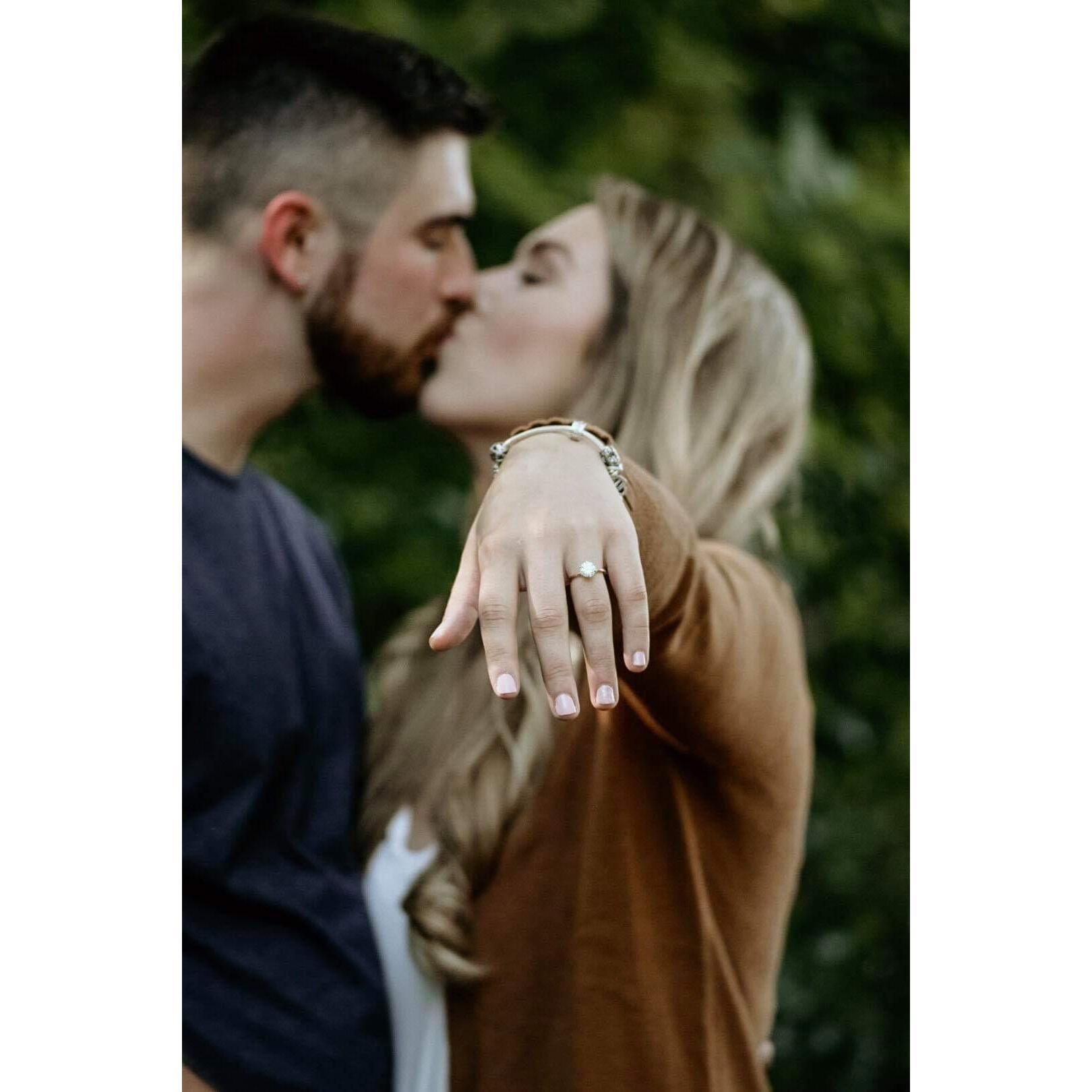 She said yes!