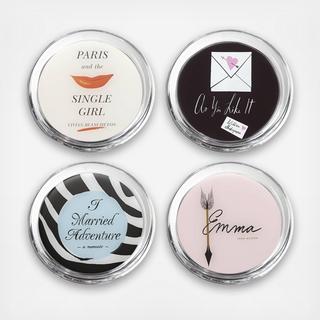 A Way With Words Coaster, Set of 4