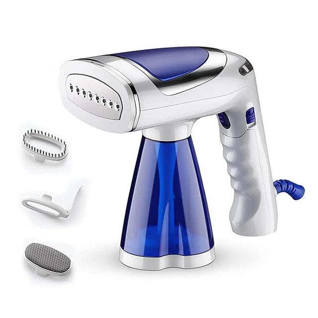 TooCust 1600-Watt Handheld Garment Steamer for Clothes, Portable Travel and Home Use Steamer, Foldable Fabric Garment Steamer with 3 Brushes and 250ml Large Water Tank, 30s Fast Heat-up
