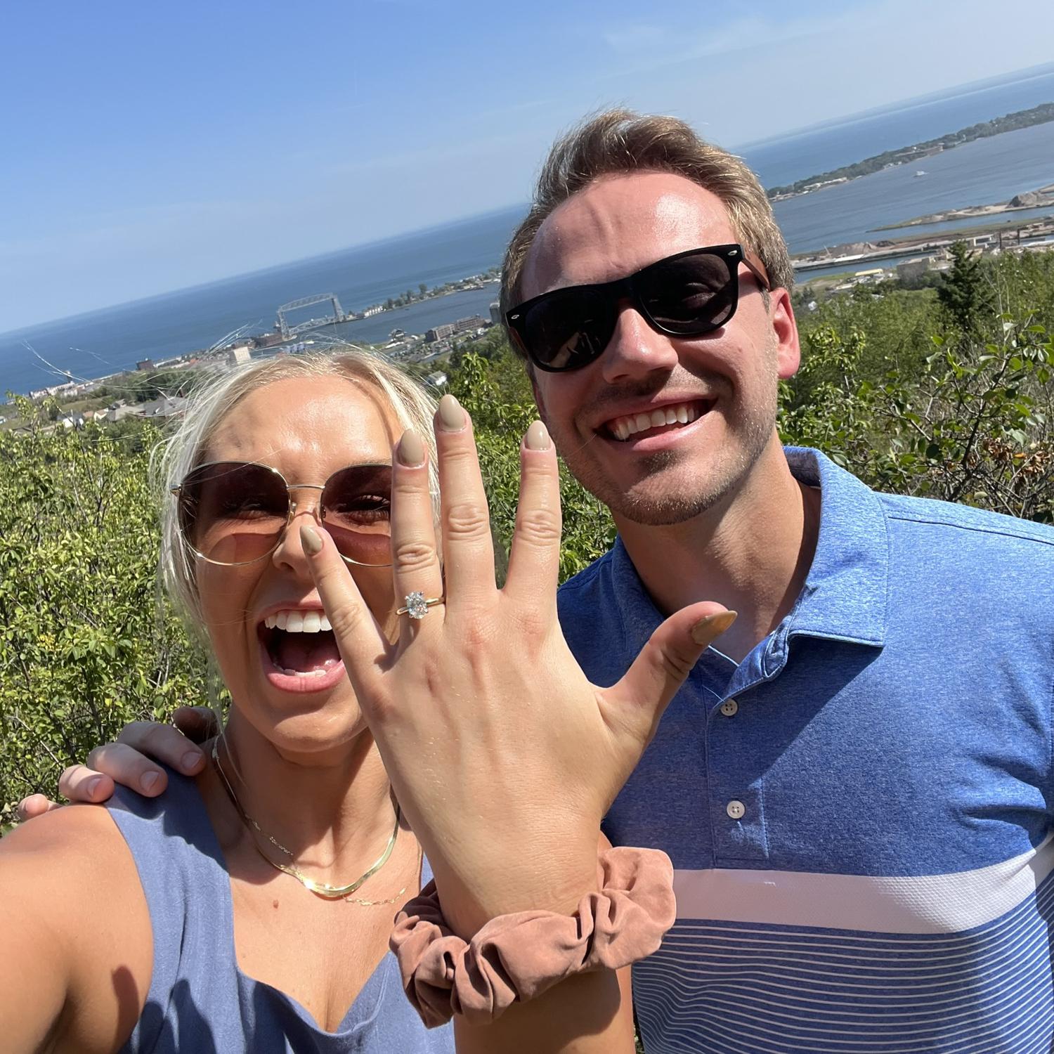 Which then turned into the spot Zach asked Jen to be his wife 2 years later!