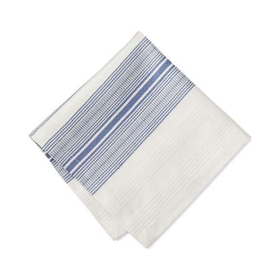 Hatched Stripe Napkins, Set of 4