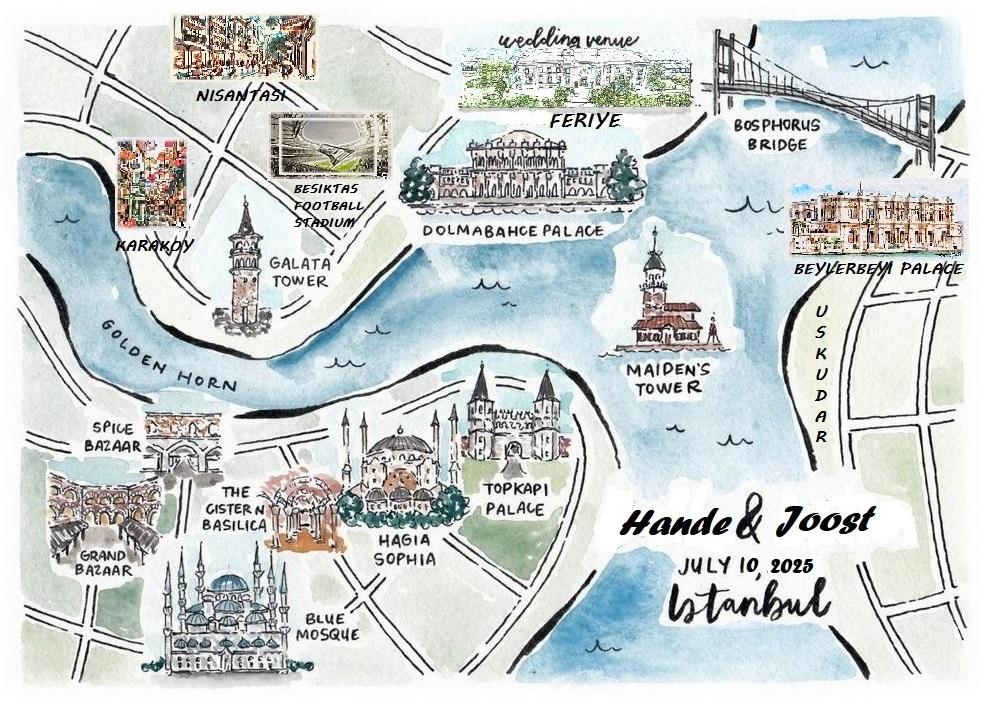 The Wedding Website of Hande Tuney and Joost van Schijndel