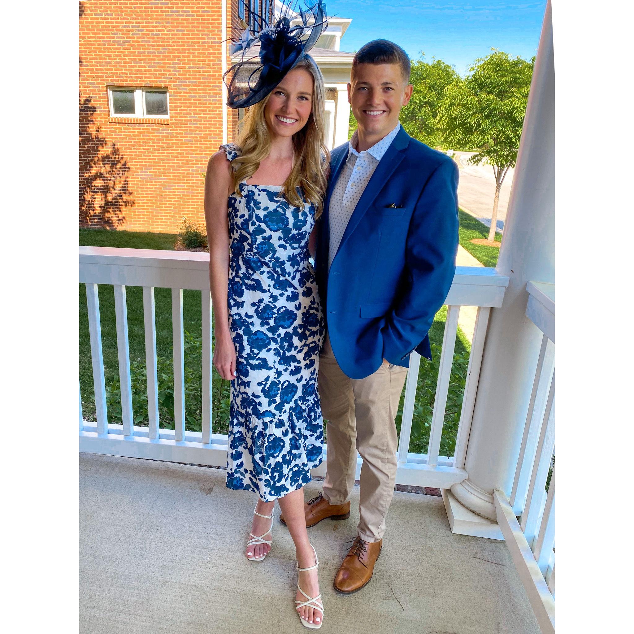 At The Kentucky Derby in May of 2021