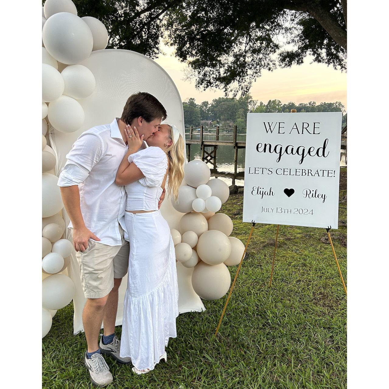 Our engagement party!