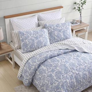 Reversible Paisley 3-Piece Quilt Set