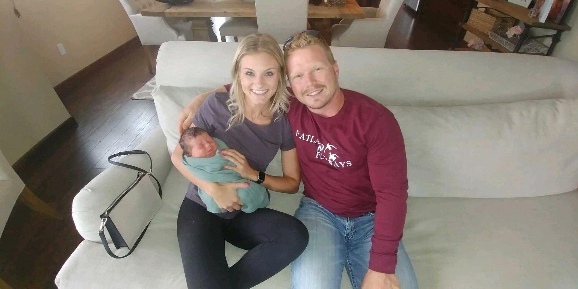 Steve's Godson, Blaine Francis, just days after coming home from the hospital!