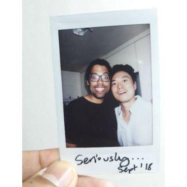 Our very first photo together