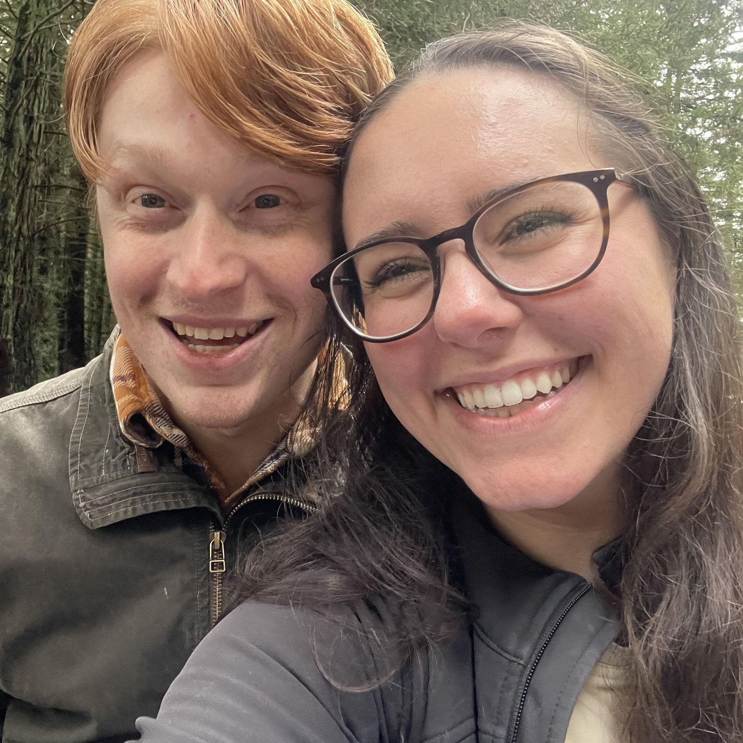 Our first Valentine's Day together!