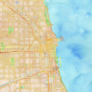 Watercolor Chicago