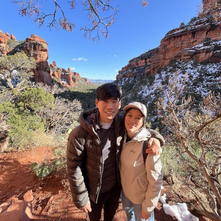 We love the city life, but we sprinkle in a few nature hikes.