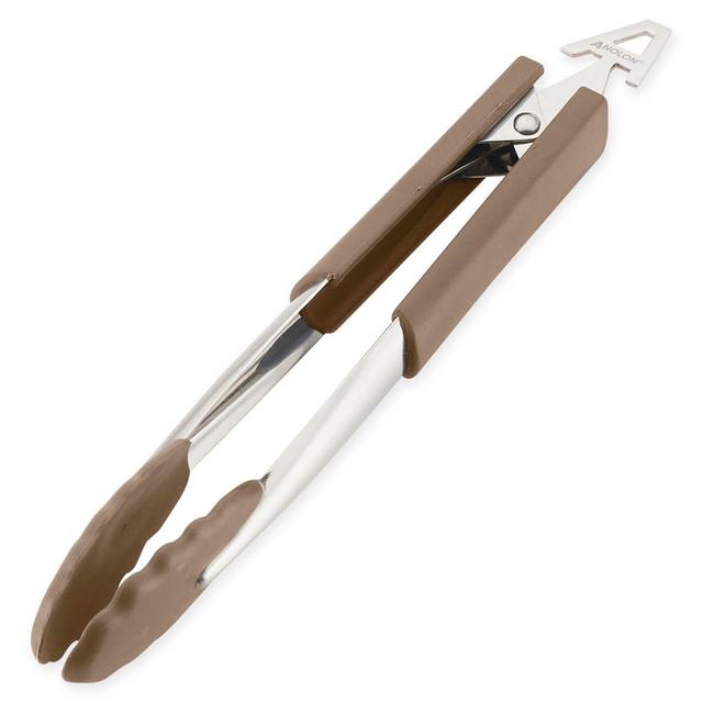 Anolon® SureGrip™ 9-Inch Locking Tongs in Bronze