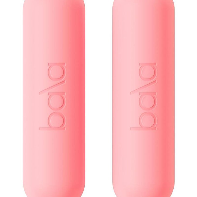 Bala Bars Dumbbell Set for Women & Men - Set of 2 Bars Designed for Walking, Strength Training, HIIT, Boxing & Aerobics - Hand Weights for Working Out at Home