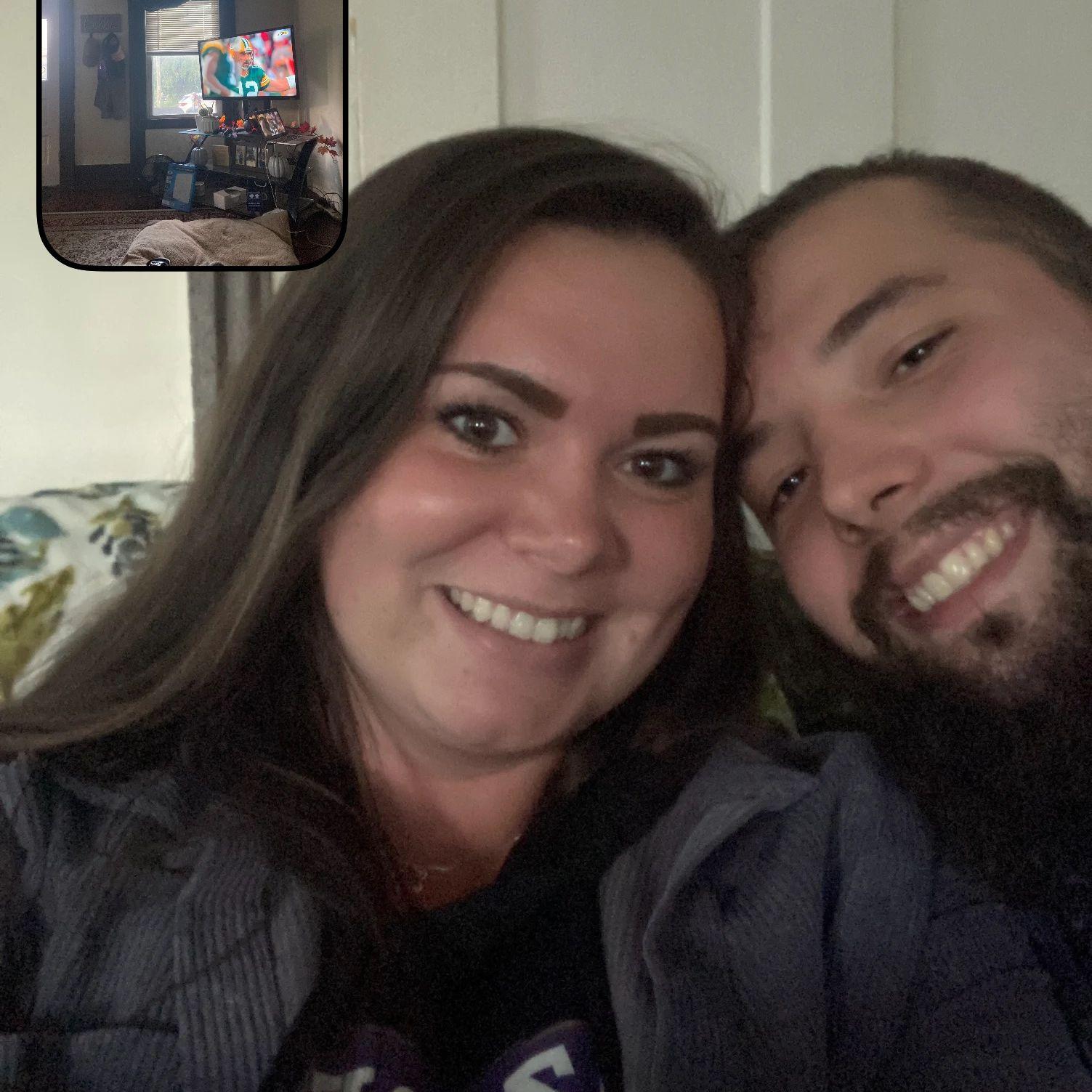 Our first picture together as a couple! Chris asked Megan to be his girlfriend on 10/1/22.