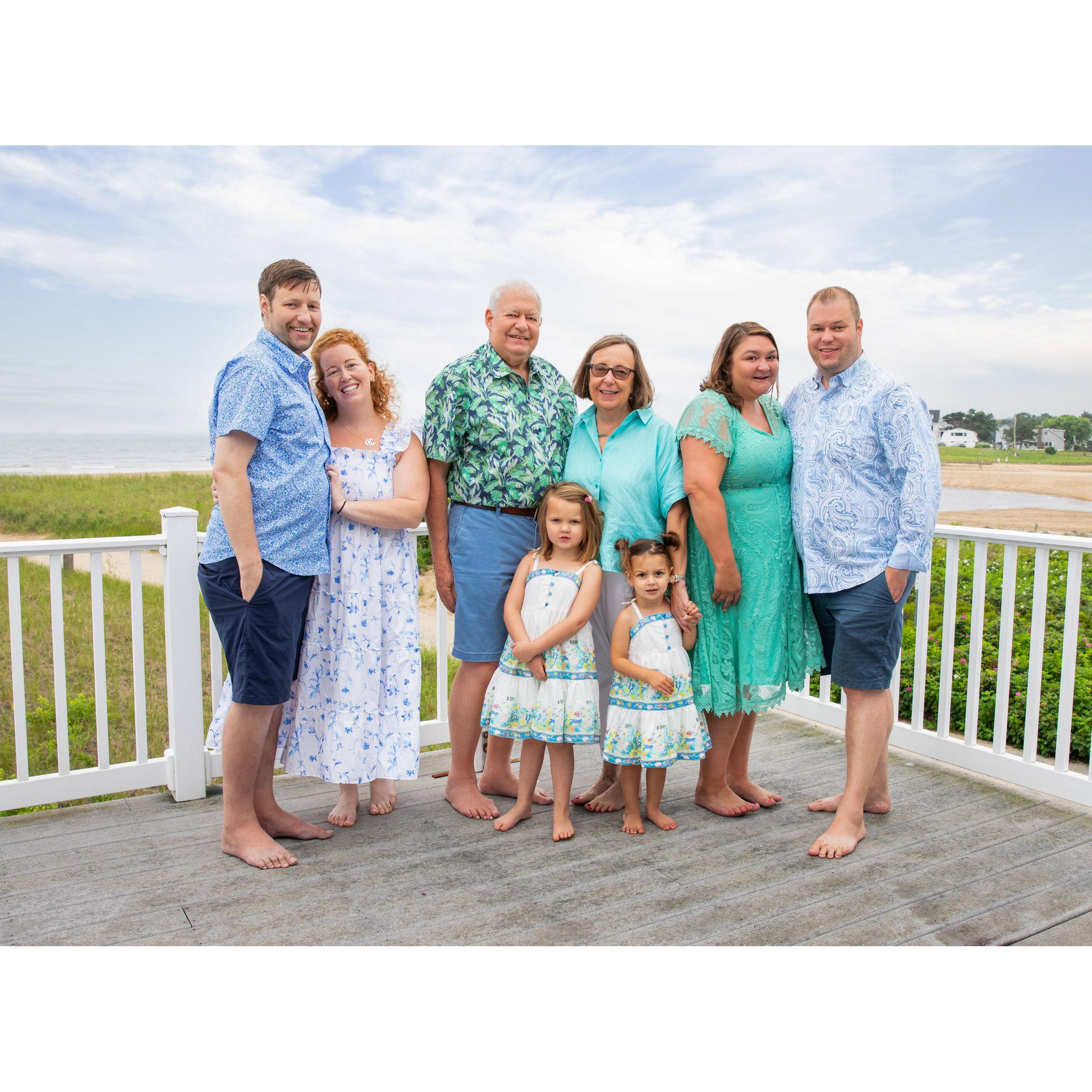 Goforth (Cosgrove) Family Photos. Ocean Park, Maine July 2023