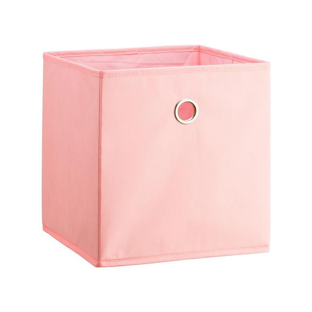 Fabric Cube Storage Bin Light Pink 11" - Room Essentials™