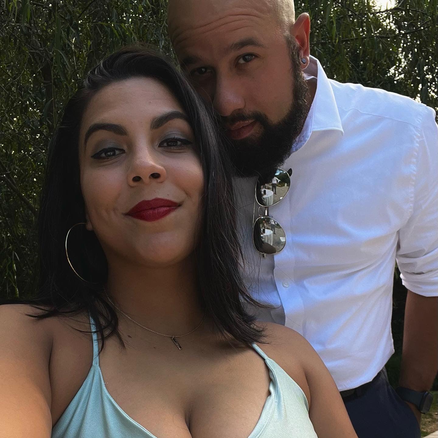 Dressing up for our friends wedding