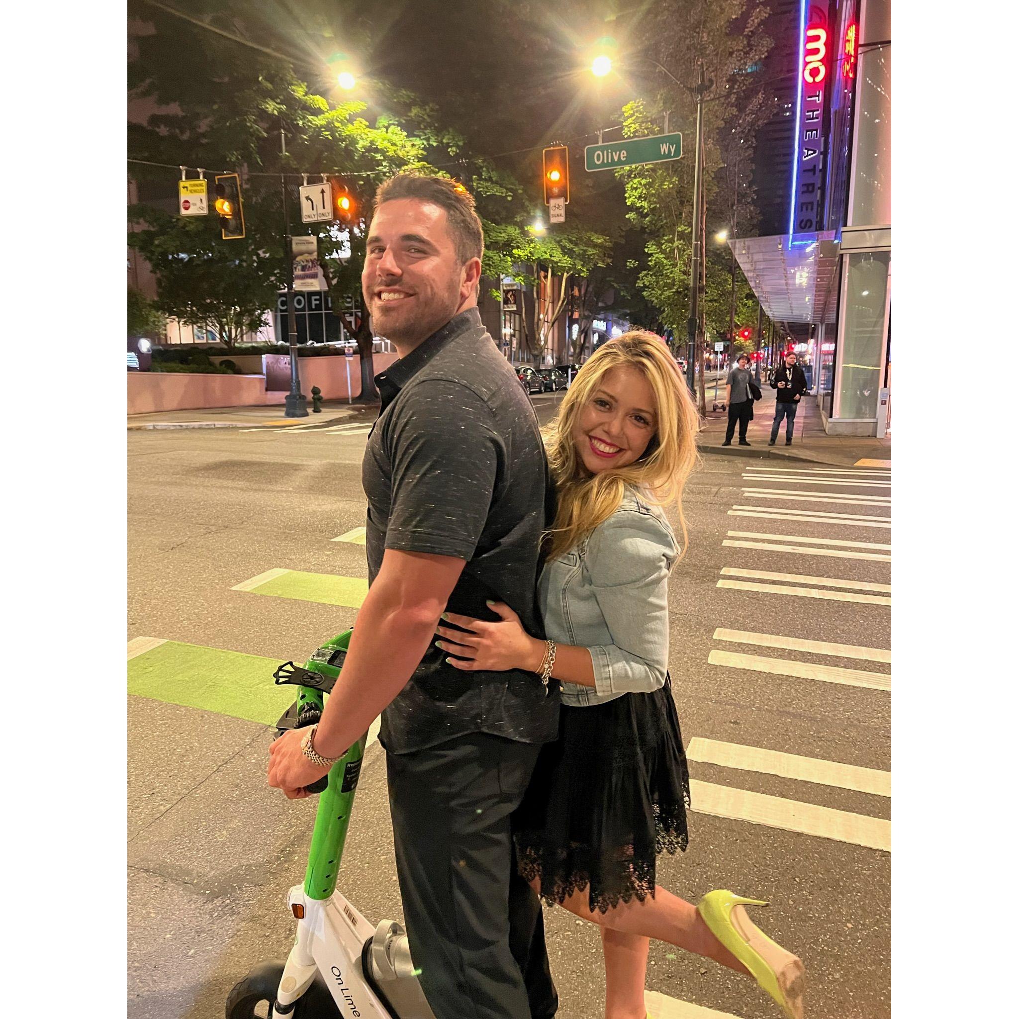 Scooters in Seattle
