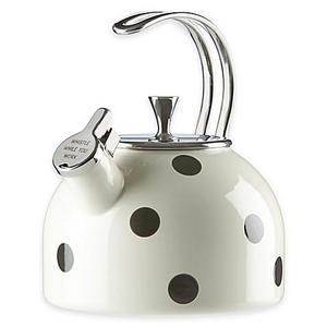 kate spade new york All in Good Taste 2.5 qt. Tea Kettle in Dots