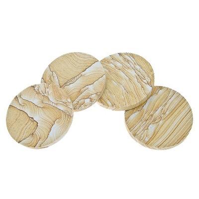 Thirstystone Natural Sandstone Coasters - Set of 4